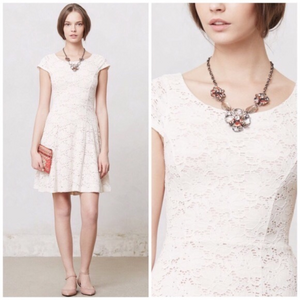 Anthropologie‎ Maeve Dayflower Lace Dress XS